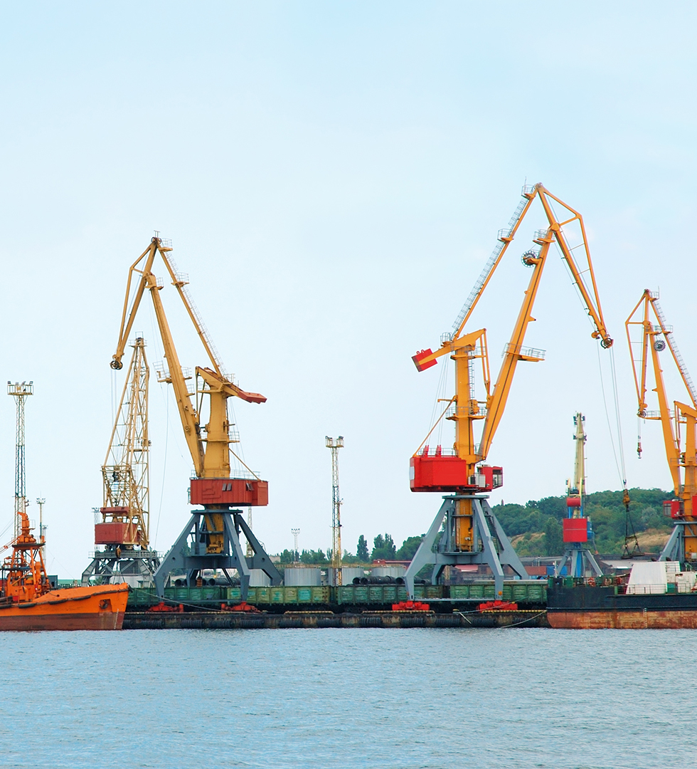 Ocean freight shipping containers